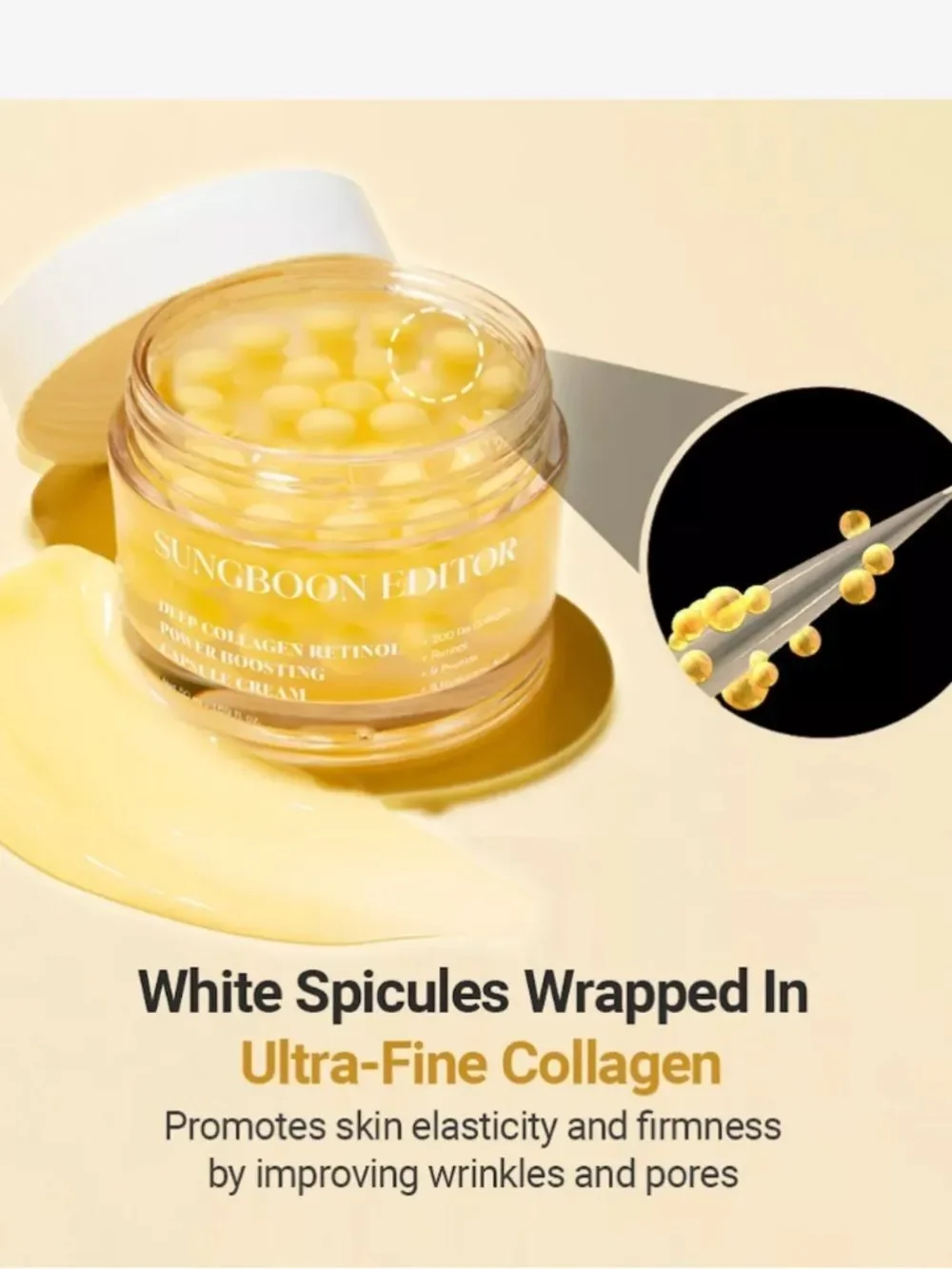SUNGBOON EDITOR Deep Collagen Retinol Capsule Cream 30ml New Exp 2028